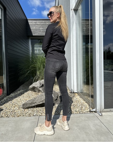 Džíny dámské Calvin Klein MID RISE SKINNY